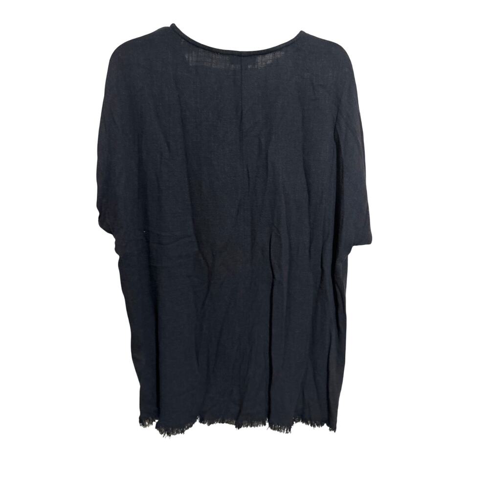 Umgee Linen Blend Top L - Picture 2 of 3